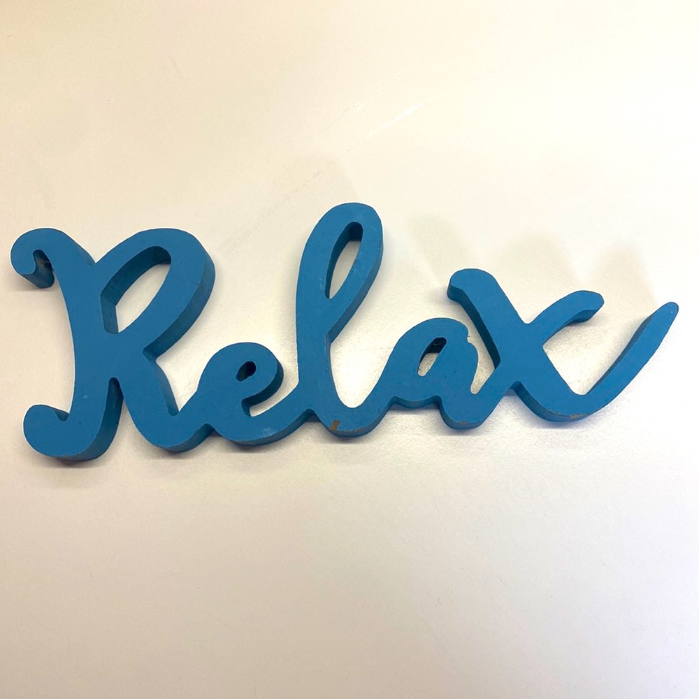 Relax wooden decor